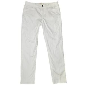 J.Jill Denim - Slim Boyfriend White Jeans - Size 8